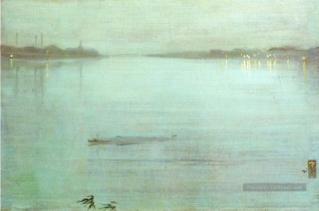 Nocturne Bleu et Argent James Abbott McNeill Whistler Peinture décoratif